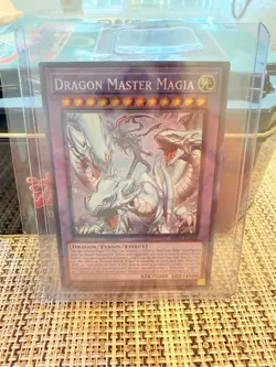Dragon Master Magia Yugioh RA04-EN55 Ultimate Rare 1st Edition (GM to PERFECT) - Image 4
