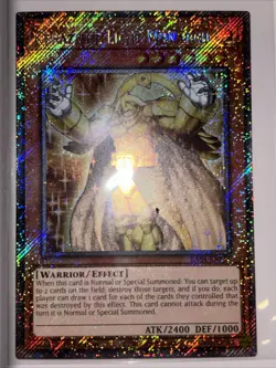Kuraz The Light Monarch Platinum Secret Rare RA04-EN133 Yugioh - Image 1