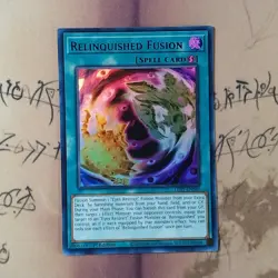 Relinquished Fusion (Purple) LDS1-EN049 1 1st Edition Holo NM Yugioh Card - Image 1