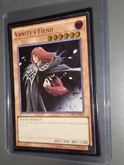 Yugioh! Vanitys Fiend Ultimate Rare OP01-EN002 Boosterfresh, MINT! - Image 2