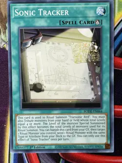 Yugioh Sonic Tracker BODE-EN064 Single - Image 1
