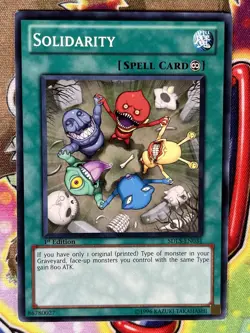 Yugioh Solidarity SDLS-EN031 Single - Image 1