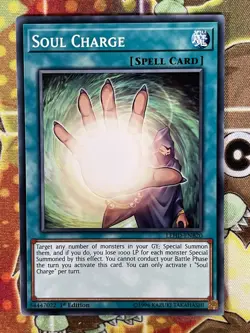 Yugioh Soul Charge LEHD-ENB20 Single - Image 1