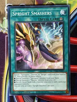 Yugioh Spright Smashers POTE-EN057 1st Edition Single - Image 1