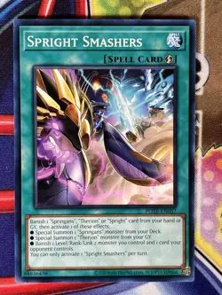 Yugioh Spright Smashers POTE-EN057 Unlimited Single - Image 1