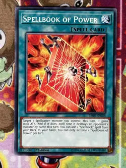Yugioh Spellbook Of Power SR08-EN028 Single - Image 1