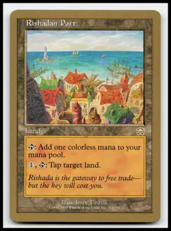 Rishadan Port World Championship Decks Gold Border Magic The Gathering Card - Image 1