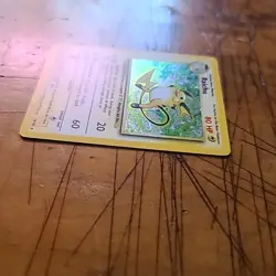 Pokemon TCG Raichu Holo Rare Card 14/102 Base Set - Image 3