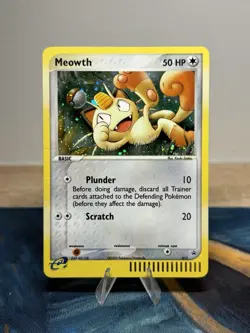 Meowth 013 Nintendo Black Star Rare Promo Holo 2003 Pokemon Card MP - Image 1