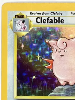 Clefable NM Unlimited Jungle 1/64 Pokemon TCG Holo - Image 3
