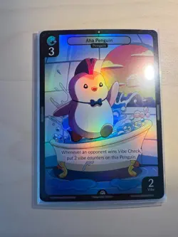 *** Aha Penguin *** Pudgy Penguins Vibes Card TCG - Image 1