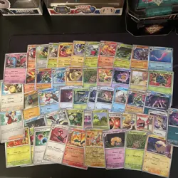 Destined Rivals Reverse and Holo Bundle 50 Cards No Duplicates Pokemon TCG - Image 1