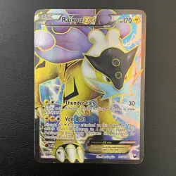 Raikou EX (105 Full Art) 105/108 Dark Explorers Holo NM Pokemon Card - Image 1