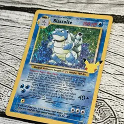 Pokemon Card Blastoise 2/102 Holo Celebrations 25th Anniversary - NM - Image 4