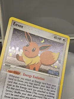 Eevee 55/115 EX Unseen Forces Stamped Holo Rare Pokemon Card LP/NM Foil scratch - Image 3