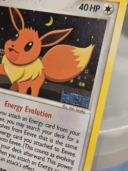 Eevee 55/115 EX Unseen Forces Stamped Holo Rare Pokemon Card LP/NM Foil scratch - Image 4