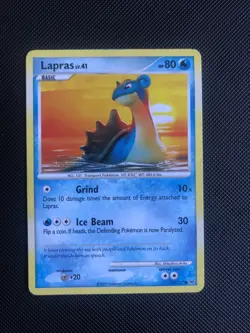 LAPRAS 79/127 Platinum Base Set - Non Holo - Pokemon card LP/MP - Image 1