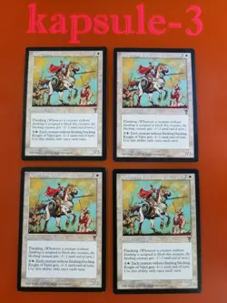 4x Knight of Valor | Visions | MTG Magic Cards - Image 1