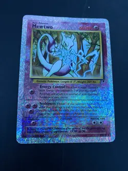 2002 MEWTWO Reverse Foil 29/110 Legendary Collection Pokemon Card - Image 1