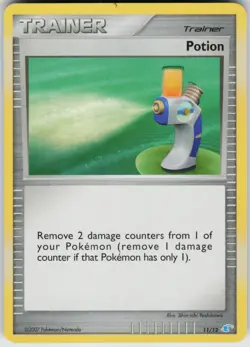 Pokemon TCG Potion (Manaphy) 11/12 DP Trainer Kit: Manaphy & Lucario Common card - Image 1