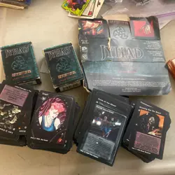 Jyhad Collectible Trading Card Game 1994 Lot With Over 325 Cards - Image 1