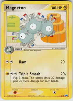 Pokemon TCG Magneton 5/10 EX Trainer Kit 1: Latias & Latios Common card Normal L - Image 1