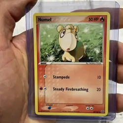 Pokemon Card Numel (EX Emerald) 58/106 NM/MT Non-Holo Common TCG Nintendo 2005 - Image 1