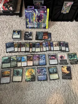 Magic MtG Edge of Eternities 148 Card Lot- Rares Mythics Foil Full Art Collector - Image 1