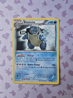 Blastoise Non Holo Rare Boundaries Crossed 31/149 Pokemon Card MP - Image 1