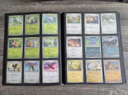 Pokemon Scarlet & Violet 151 Complete Base Set 165/165 Cards Near Mint w/Binder - Image 2