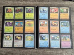 Pokemon Scarlet & Violet 151 Complete Base Set 165/165 Cards Near Mint w/Binder - Image 4