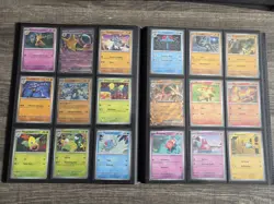 Pokemon Scarlet & Violet 151 Complete Base Set 165/165 Cards Near Mint w/Binder - Image 5