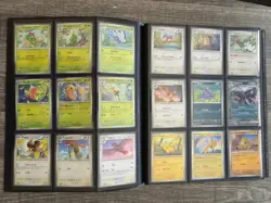 Pokemon Scarlet & Violet 151 Complete Base Set 165/165 Cards Near Mint w/Binder - Image 2