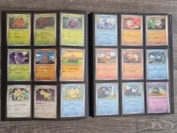 Pokemon Scarlet & Violet 151 Complete Base Set 165/165 Cards Near Mint w/Binder - Image 4