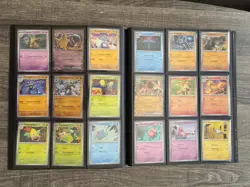 Pokemon Scarlet & Violet 151 Complete Base Set 165/165 Cards Near Mint w/Binder - Image 5