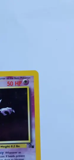 Haunter - 6/62 - Pokemon Fossil Unlimited Holo Rare Card Wotc - Image 3