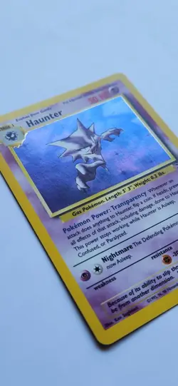 Haunter - 6/62 - Pokemon Fossil Unlimited Holo Rare Card Wotc - Image 6