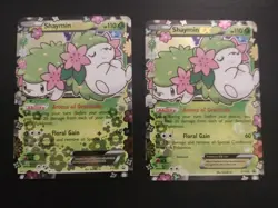2 x Shaymin EX (Black Star Promo XY148) - LP/MP Pokemon Card - Image 6