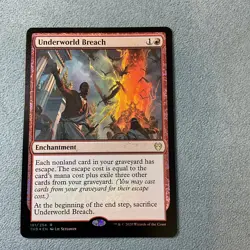 MTG-Underworld Breach-Theros Beyond Death-FOIL Near Mint-MAGIC CARD - Image 1