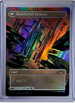 MTG Magic The Gathering Secret Lair Series Borderless Foil 13 Branchloft Pathway - Image 2