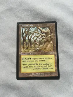 Gaea's Cradle Urza's Saga Legendary Land Vintage Magic The Gathering MTG LP - Image 1