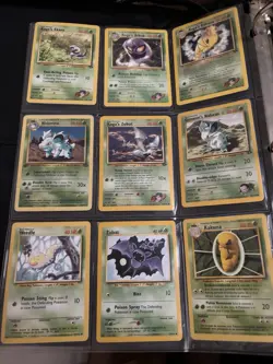 Binder full(200+) VINTAGE Pokemon Cards (various sets) mew,nine tails,promos LP - Image 2