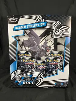 Pokemon TCG - Scarlet & Violet Black Bolt Binder Collection - Image 1