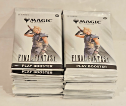 Lot Of 26 Magic the Gathering Final Fantasy Play Booster Pack New Sealed FF MTG - Image 1