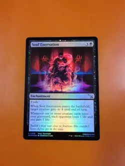 1x Soul Enervation | FOIL | Murders at Karlov Manor | MTG Magic Cards - Image 3