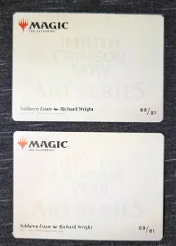 Voldaren Estate Richard Wright Art Signed & Unsigned MTG Magic the Gathering - Image 2