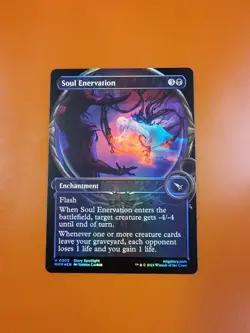 1x Soul Enervation | FOIL Showcase | Murders at Karlov Manor | MTG Magic Cards - Image 3