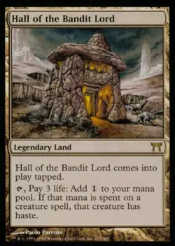 MTG English Hall of the Bandit Lord NM Normal Champions of Kamigawa - Image 1