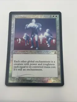 Opalescence Urza’s Destiny 1993 FOIL Near Mint Mtg Magic The Gathering John Avon - Image 5
