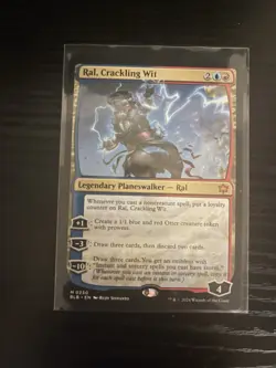 Ral, Crackling Wit (Non-foil) Bloomburrow 0230 Mythic MTG - Image 1